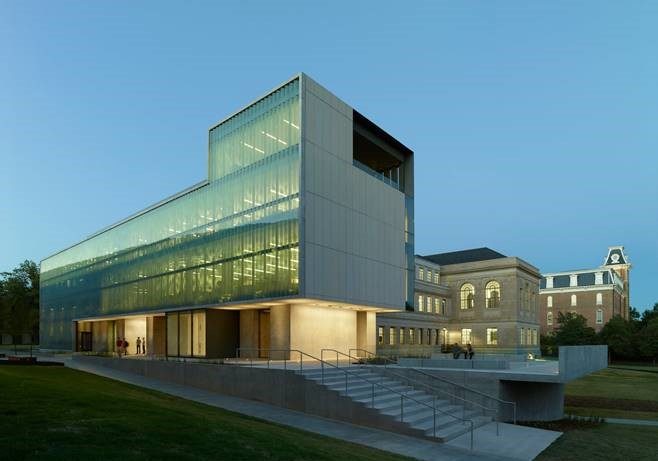 Vol Walker Hall at the University of Arkansas